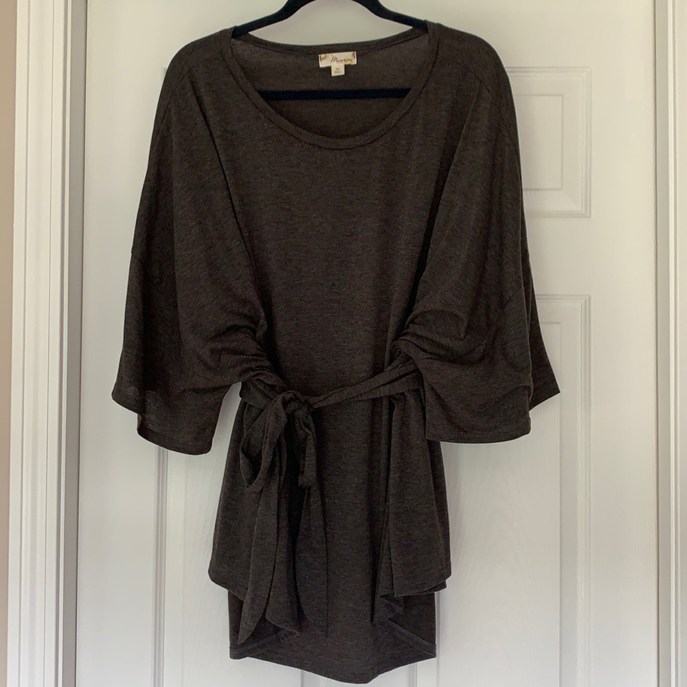 EUC: Dolman Sleeve Wrap Top 3X